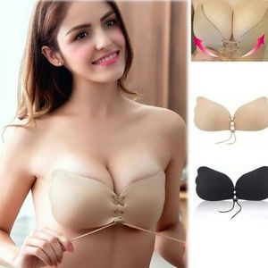 Push Up Silicone Invisible Strapless Bra